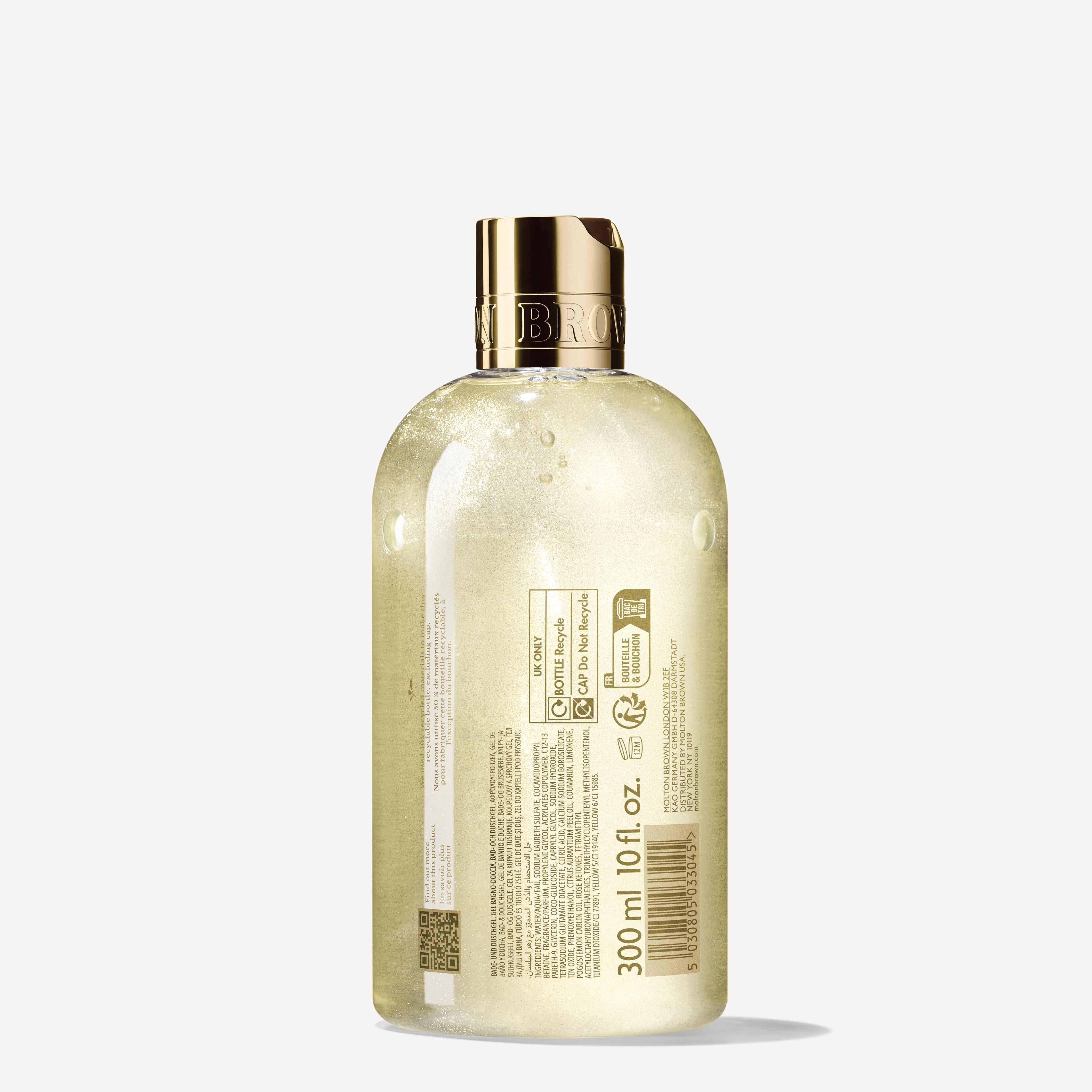 Vintage With Elderflower Bath & Shower Gel 300 ml
