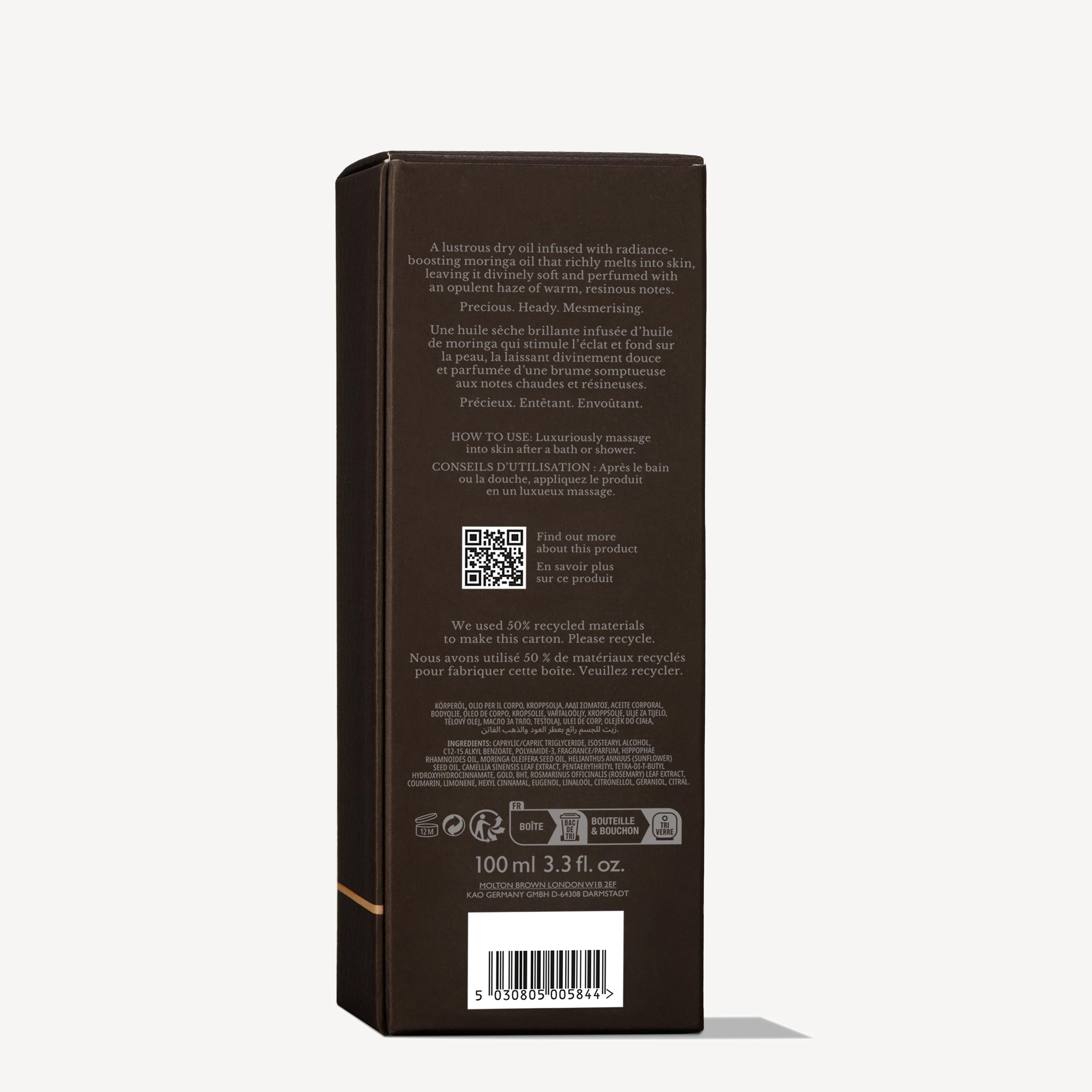 Mesmerising Oudh Accord & Gold Precious Body Oil 100ml