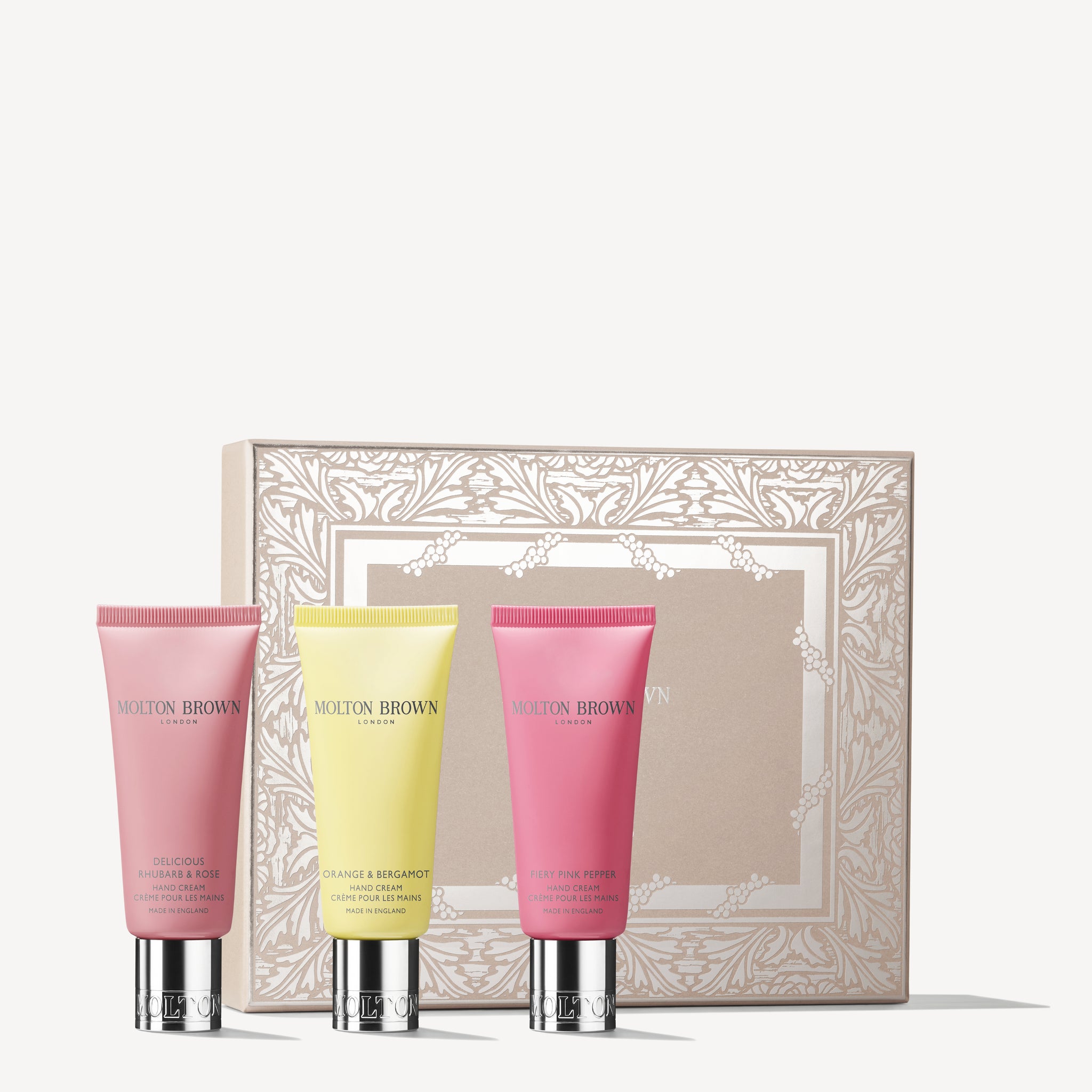 Floral & Spicy Hand Care Set - Hand Cream 3 x 40 ml