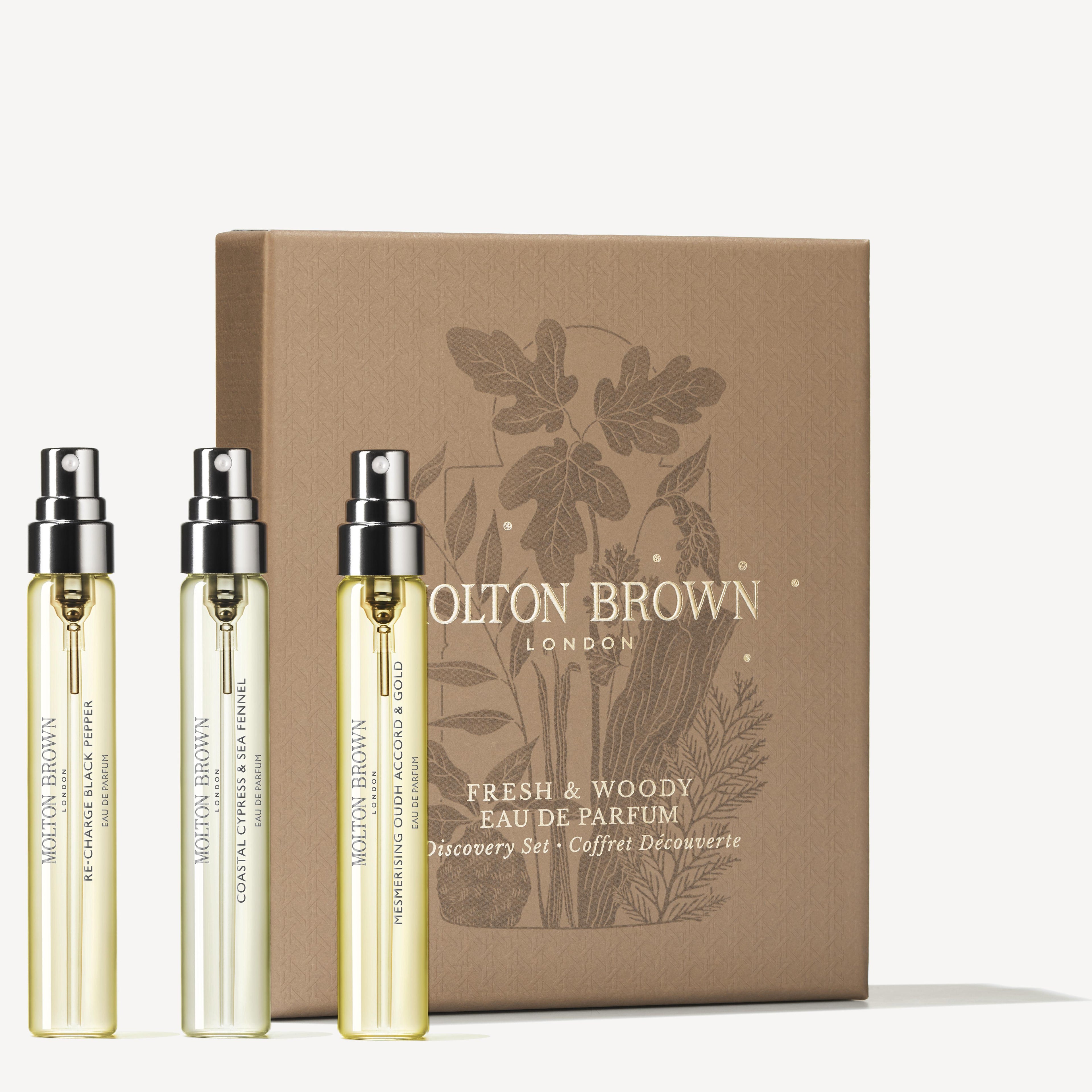 Molton Brown Gift Set Fresh & Woody EdP Discovery Set