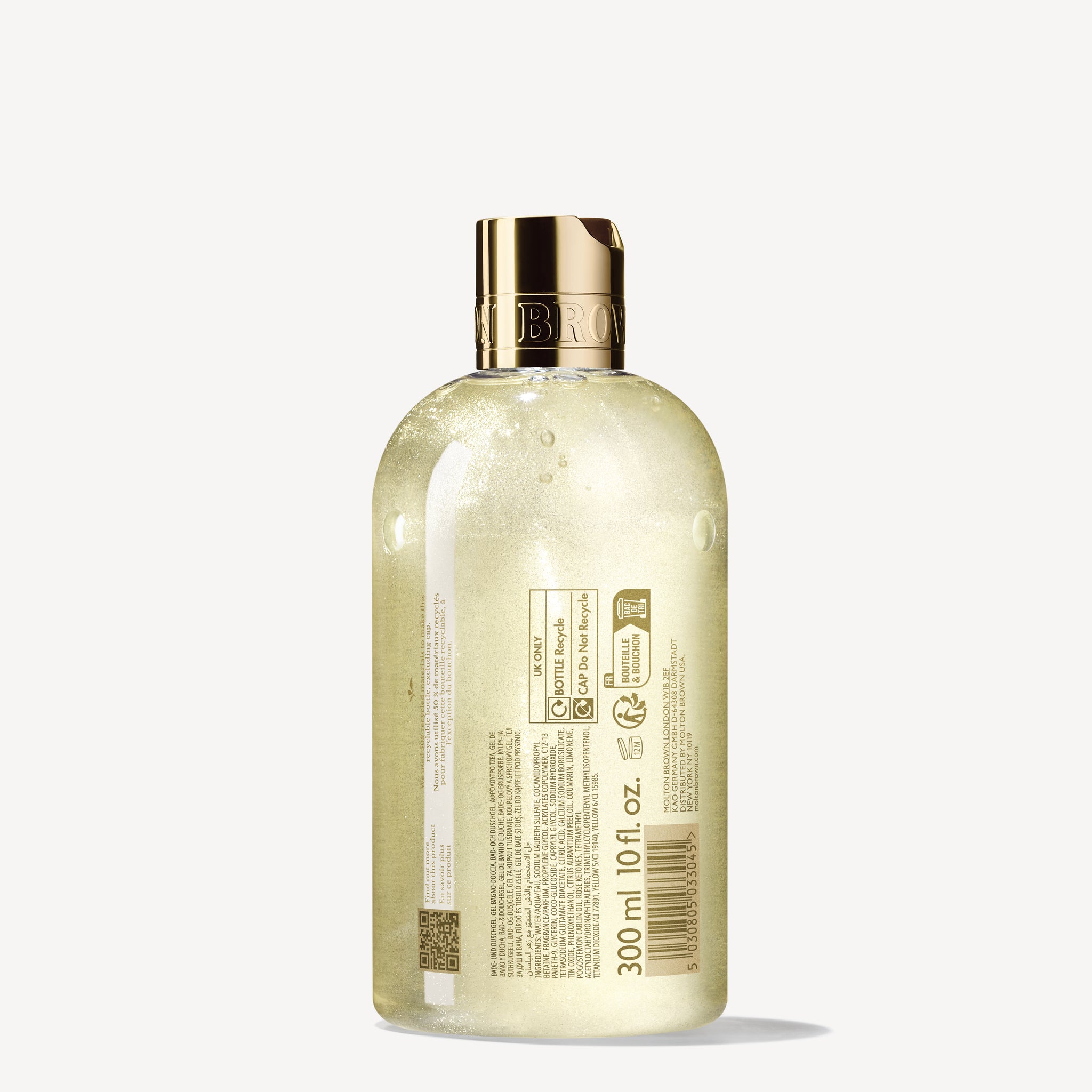 Vintage With Elderflower Bath & Shower Gel 300 ml