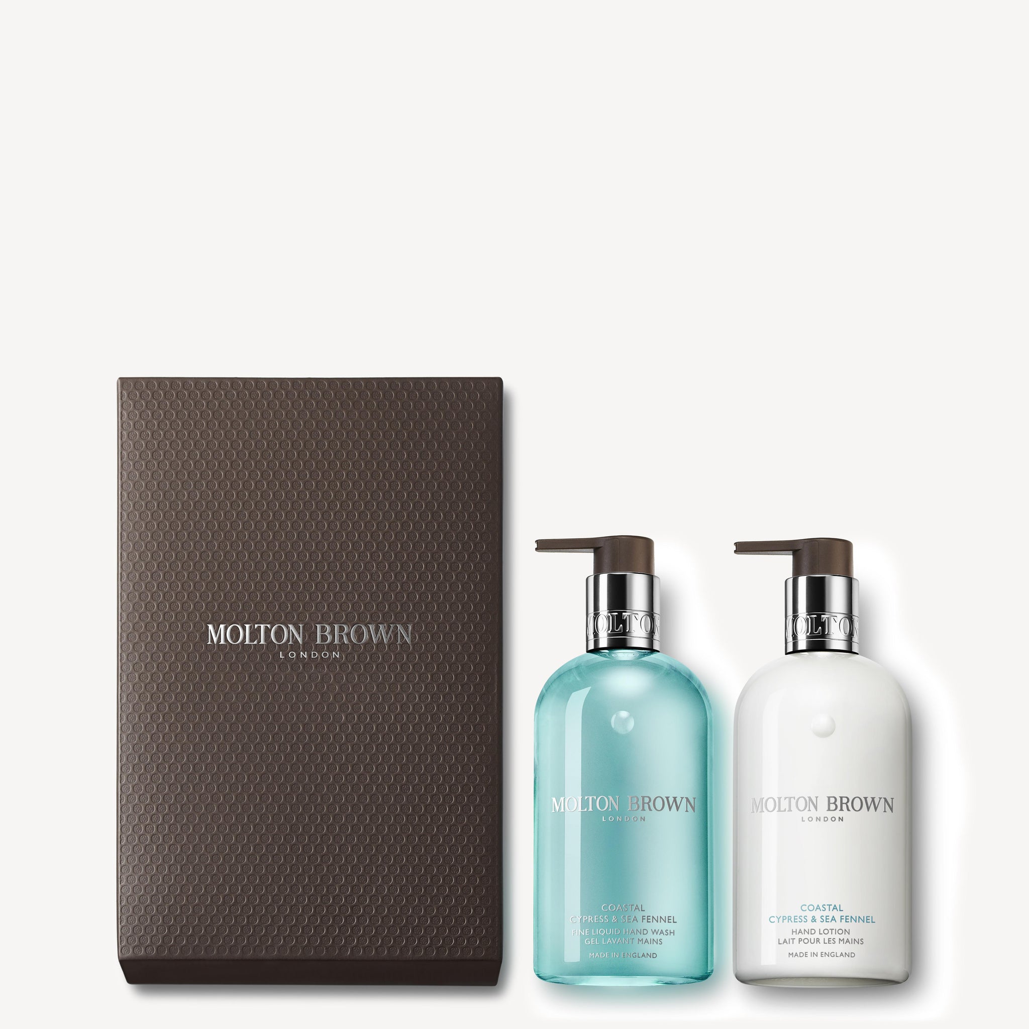Molton Brown Coastal Cypress & Sea Fennel Hand Wash & Lotion Set