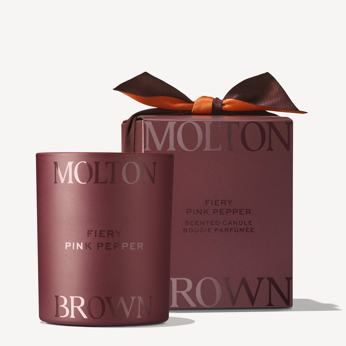 Gift Set Fiery Pink Pepper Scented Candle Limited Edition Design