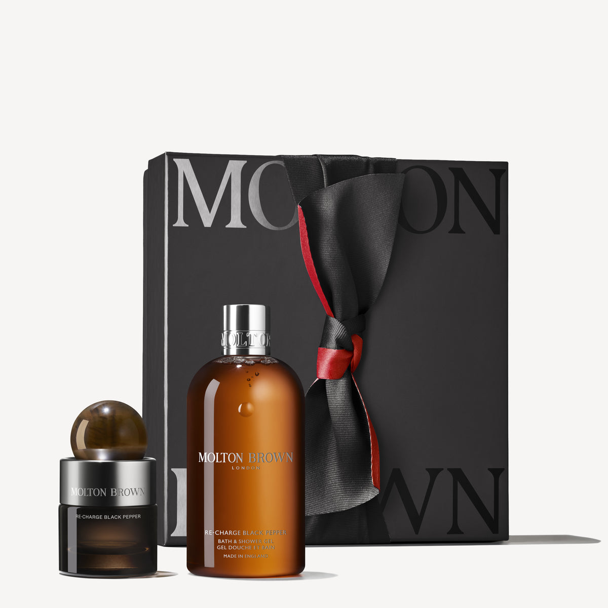 Brown Gift Set Re-Charge Black Pepper Fragrance Collection